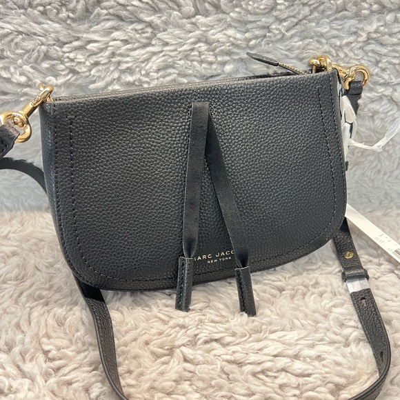 NWT Marc Jacobs Outlet Maverick Small Crossbody Bag Black H103L01SP21 - Picture 1 of 10